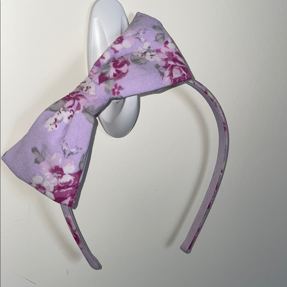 Janie and Jack Floral Purple Headband